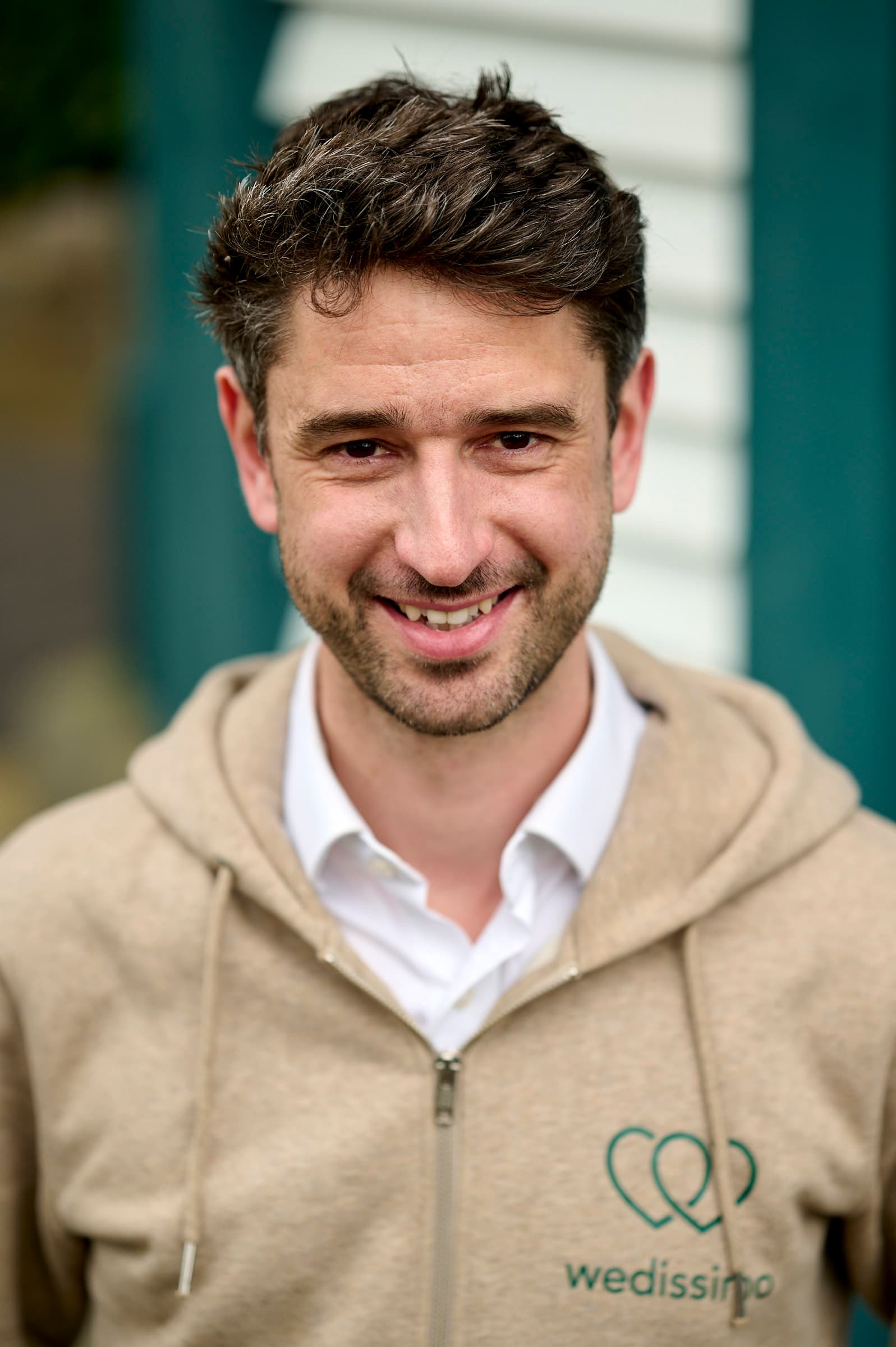 Andy, co-founder of Wedissimo